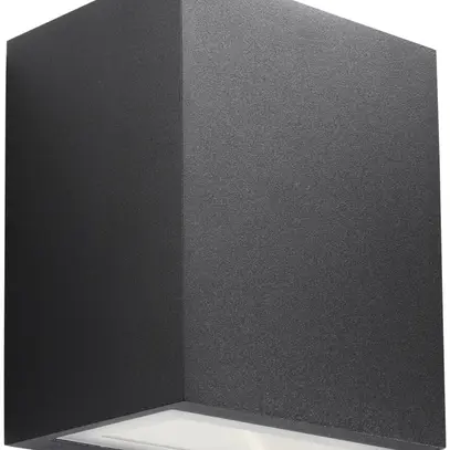 Applique LED Flagstone 7.5W 270lm IP44 nero 