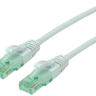 Câble patch RJ45 ROLINE RM cat.6A U/UTP AWG26 TPE gris 3m 