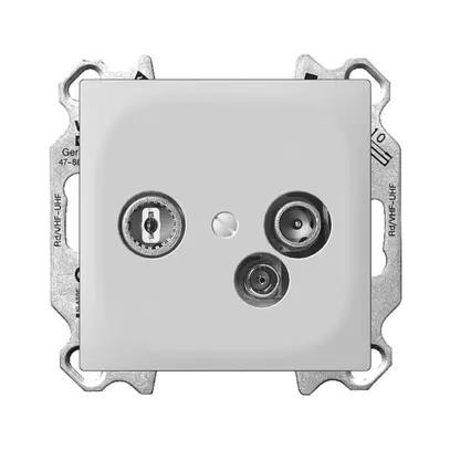 Presa antenna INC SIDUS TV-R-dati 15dB/65 bianco 