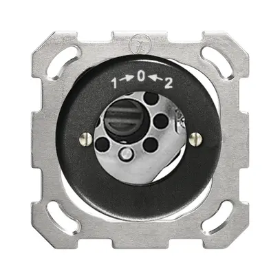 Contatto rotativo INC 1>0<2 nero per serrat.di sic. senza cilind 