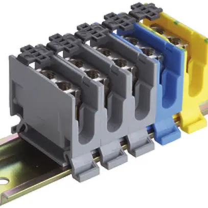 Morsettiera Woertz 5×10mm² per scatola A W64424/A W64123 