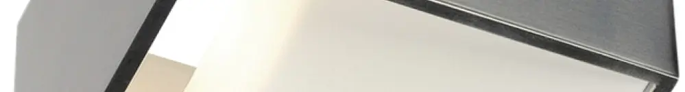 LED-Wandleuchte SLV LOGS IN, 12W 230V 2000…3000K 490lm IP20 alu/weiss 