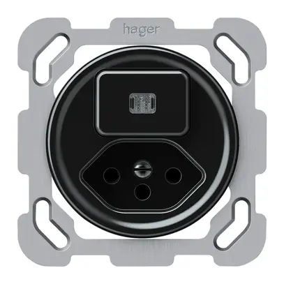 Combinazione INC origin sch 6 + 1×tipo 13 77×77mm luminoso nero 