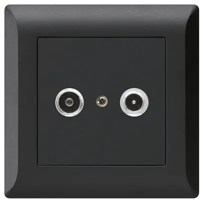 Presa antenna INC kallysto.line R/TV 23dB 2GHz nero 
