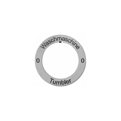 Disco indicatore 0-Waschmaschine-0-Tumbler Al AG SS,GV SS,GUPSS 