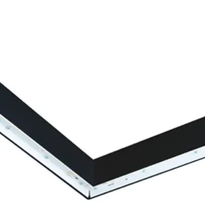 Luminaire suspendu LED SG Lineal suspended Corner 17W 1870lm 840 DALI 642mm noir 