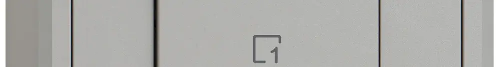 AP-Szenentaster EDIZIO.liv Wiser SNAPFIX® 1 Szene 1 Taste WLAN hgu 
