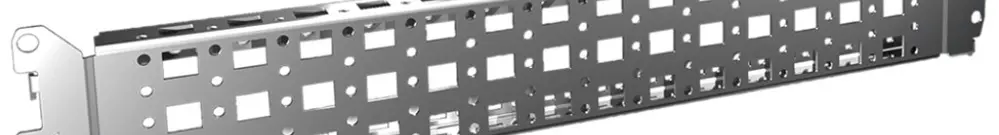 Châssis de montage Rittal VX 8617.120 425×64×23mm barre gris 4pcs 