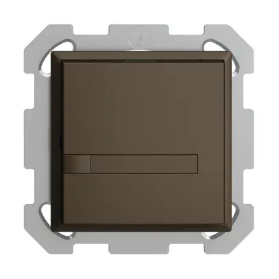 Poussoir KNX RGB ENC EDUE, 250mW, s.LED, a.papier, 1×poussoir, 1×touche, cof 