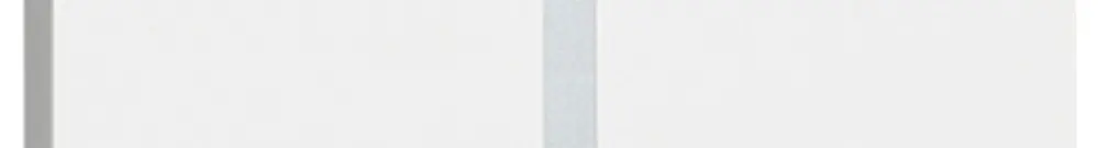 Copertura Living Now 2 moduli per comando per tapparelle bianco 