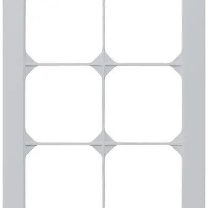 Cadre de recouvrement ENC kallysto.pro 3×2 gris clair 154×214mm 
