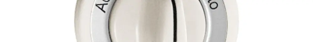 Kit frontale Accesso-I-Spento per contatto rotativo FH bianco 