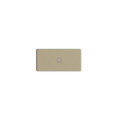 Poussoir 1/2 ENC Edue Wiser symbole O (hors) sand 