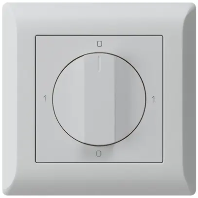 Interrupteur rotatif ENC kallysto.line 0/2L gris clair avec manette 