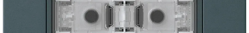 Pulsante KNX INC KPR p.6×tasti 6×punti azionamento LED antracite 
