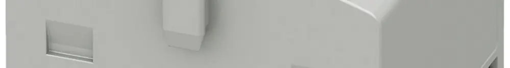 Verteilerblock PX PTFIX 4/6X1,5-G GY 1.5mm² 17.5A 450V 7×1 kleben gu 