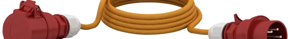 Prolunga PUR CEE/CEE Bals 16A 5P 6h 10m 5×2.5mm² IP44 