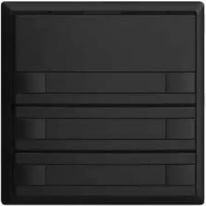 Pulsante KNX RGB EDUE, 250mW, s.LED, c.inserto carta, 6×pulsante, 1×tasto, ne 