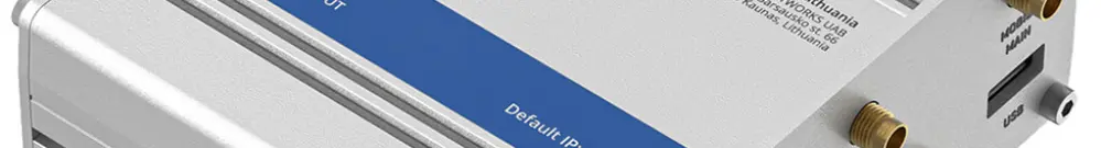 Routeur Teltonika RUTX11 LTE 3×LAN 1×WAN WLAN 2.4GHz IPv4/IPv6 USB 