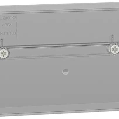 Capot de recouvrement Hager pour borne à fiches pour plaque d.compteur univers N 