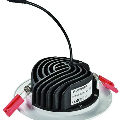 Downlight LED DOTLUX CIRCLE 20W 3000K IP44 VWB unità di alimentazione inclusa bi 