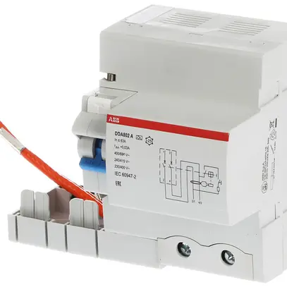 Blocco differenziale ABB DDA802 A-63/0.03 2P 230V A-0.03A 63A 0.25kA 4.5UM 