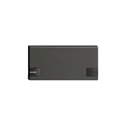 Touche 1/2 KNX/électron.a.LED EDIZIOdue commande à 2-touches noir 