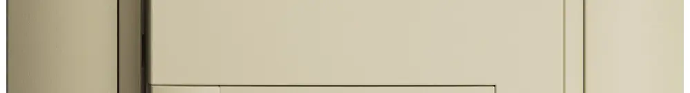 UP-Taster KNX 1-fach EDIZIOdue vanille RGB mit LED mit Papiereinlage 