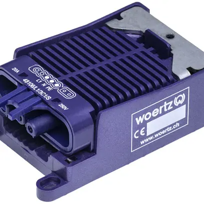 Boîte de raccordement rapide Woertz pour câble plat Combi/DALI 3P C1 L1 
