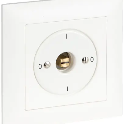 Interruttore INC EDUE 25A 690V 1L quadrato 0-1-0-1 angolo commutazion.90° bianco 