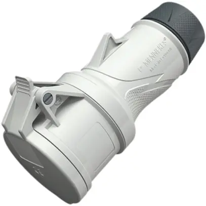 Presa mobile CEE PowerTOPXtra R 16A IP54 5P 1h 500V Ø69×174mm grigio 