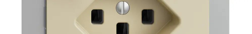 Prise ENC EDIZIOdue T23 FI 30mA FM, vanille 