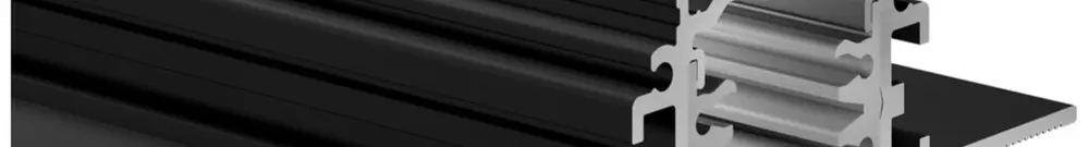 Binario conduttore INS Sylvania Lytespan 220…240V trifase DALI all 3m nero 