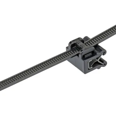 Clip di bordo PAN c.fascetta PLT2S-300 fissaggio laterale 0.7…3mm parall. 