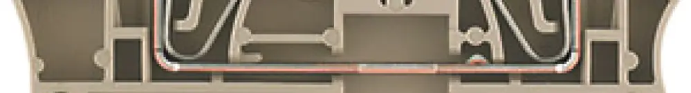 Durchgangs-Reihenklemme Weidmüller ZDU 2.5 Zugfeder 2.5mm² TS35 beige 