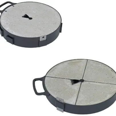 Socle en béton Flury FL 91 10kg, pour mât capteur 