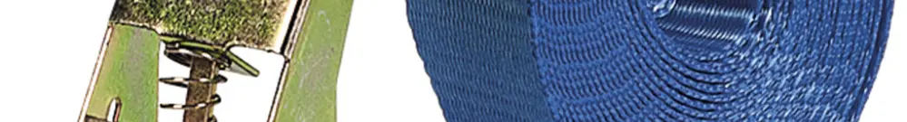 Courroie de cerclage Plica avec cliquet 5m 25mm polyestère, bleu 