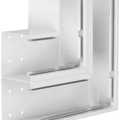 Angolo piatto tehalit BRS 100210D, bianco traffico 