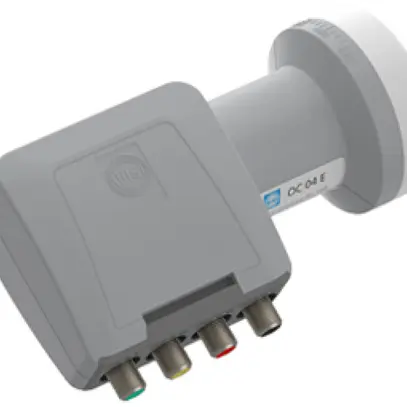 Sistema d'alimentazione Wilhelm Sihn OC04E LNB Quattro Ø40mm grigio 