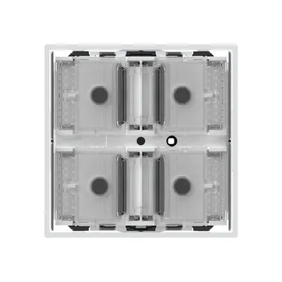 Pulsante KNX KAL p.4×tasti 4×punti azionamento LED bianco 