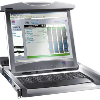 Encart pour écran/clavier Rittal DK 9055.412 230VAC 19" 