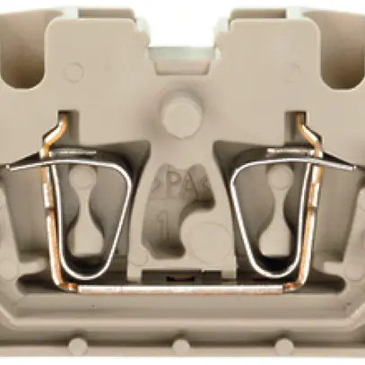 Morsetto di passaggio Weidmüller ZDUB DB connessione a molla 2.5mm² beige 