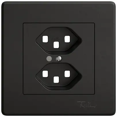 Kit di montaggio INC EDIZIO.liv SNAPFIX® per presa 2×T23 con lente frontale ne 