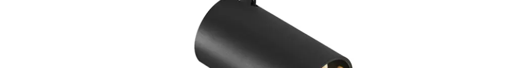 Spot SLV ASTO TUBE GU10 1×10W 1fa Ø70×125mm nero 