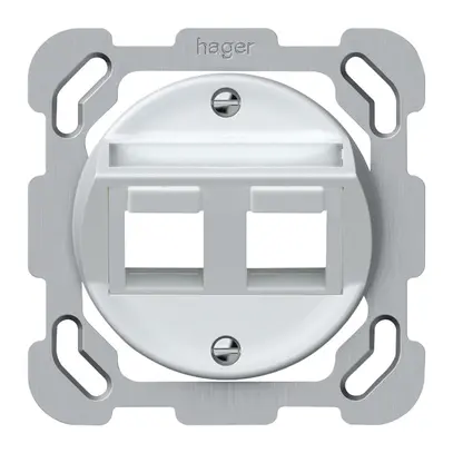 Kit di montaggio INC origin obliquo 2×Keystone 77×77mm bianco 
