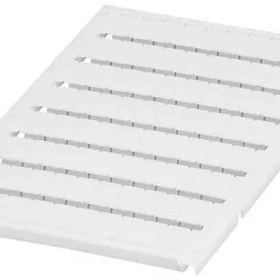 Carte de marquage PX UC-TM 6 blanc pour bornes 6.2mm taille 5.6×10.5mm 