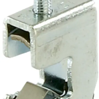 Morsetto da staffa Demelectric per rame piatta 10mm, 270A, 4…35mm² 