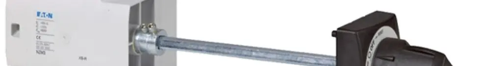 Kit pour interrupteur principal Eaton NZM3-XS-L avec axe noir 