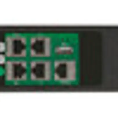 Prise multiple Easy PDU 55×1800×56mm 18×C13 6×C19 Metered-by-Outlet commut.22kW 