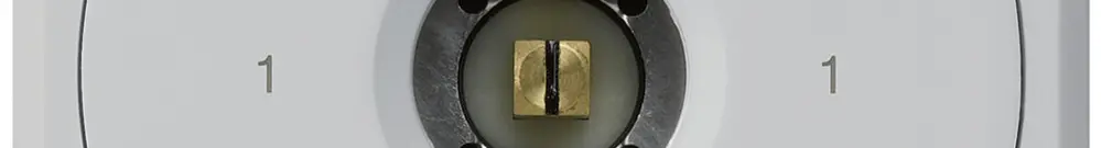 Interruttore a chiave quadrata INC robusto senza coperchio 0/1P grigio 